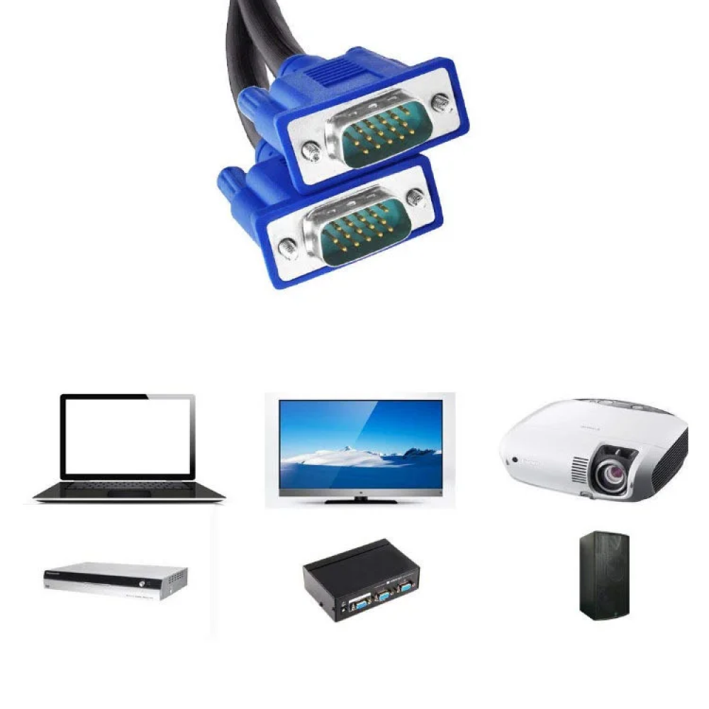 Кабель VGA-VGA 1,5 м с ферритами E115 | Купить в Киеве, цена, описание ...
